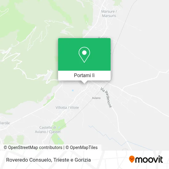 Mappa Roveredo Consuelo