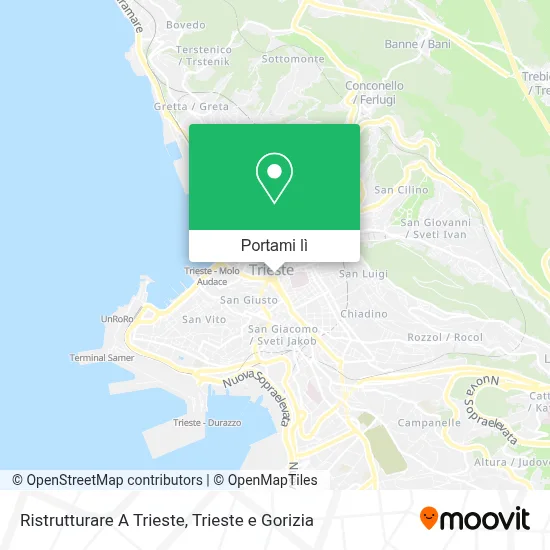 Mappa Ristrutturare A Trieste