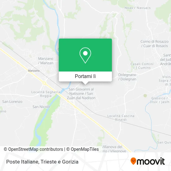 Mappa Poste Italiane
