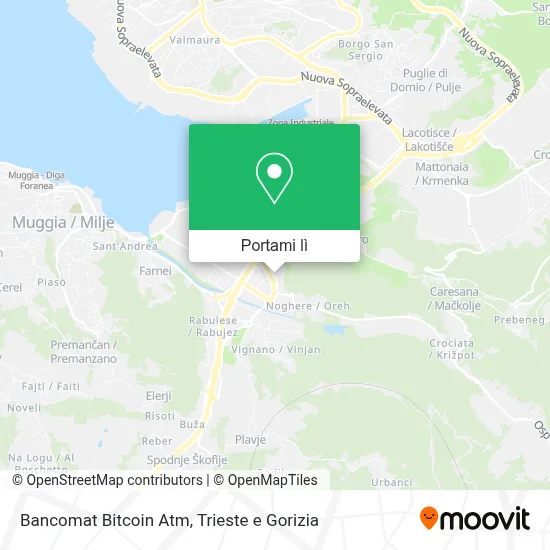 Mappa Bancomat Bitcoin Atm