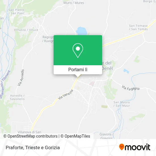 Mappa Praforte