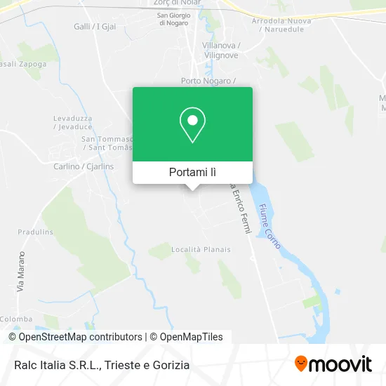 Mappa Ralc Italia S.R.L.