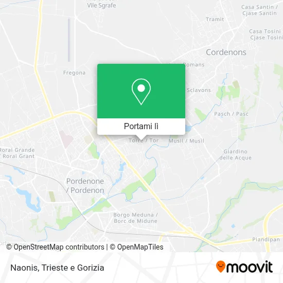 Mappa Naonis