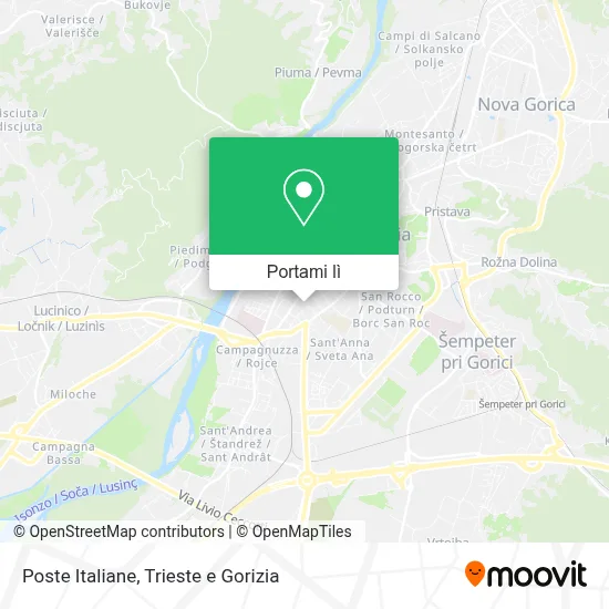 Mappa Poste Italiane