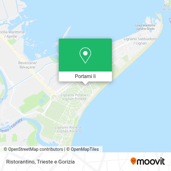 Mappa Ristorantino