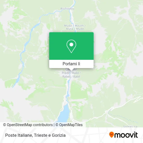 Mappa Poste Italiane