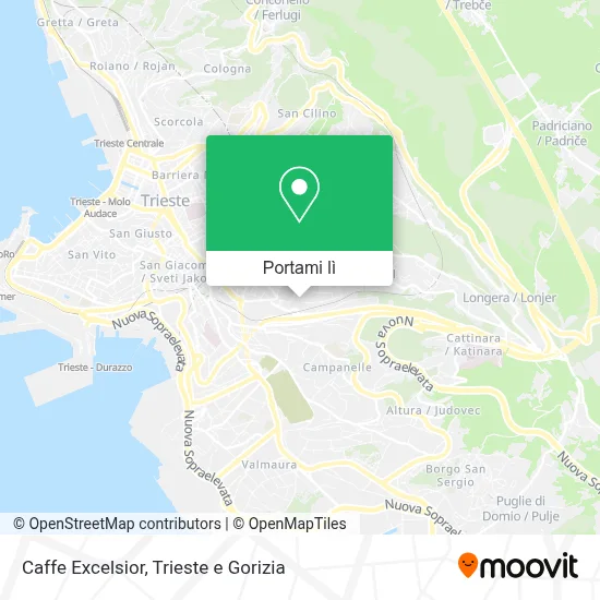 Mappa Caffe Excelsior