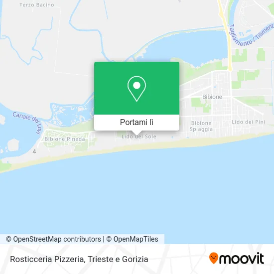 Mappa Rosticceria Pizzeria