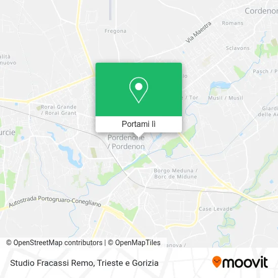 Mappa Studio Fracassi Remo