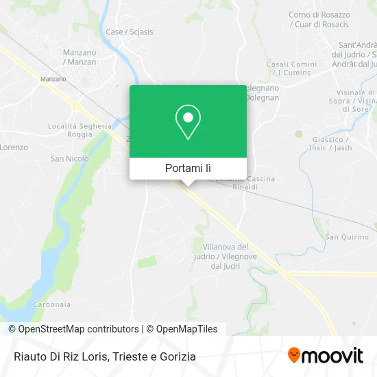 Mappa Riauto Di Riz Loris