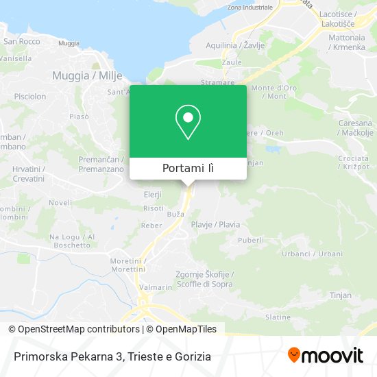 Mappa Primorska Pekarna 3