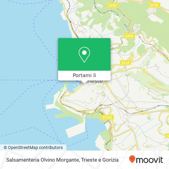 Mappa Salsamenteria Olvino Morgante