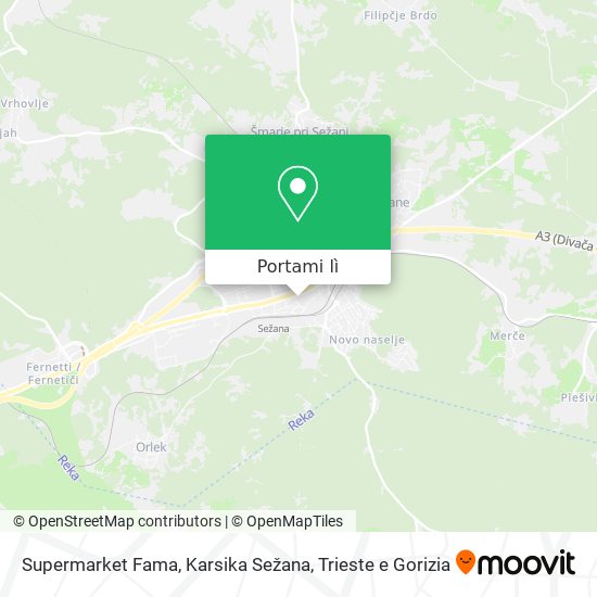 Mappa Supermarket Fama, Karsika Sežana