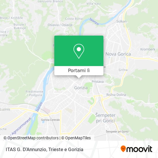 Mappa ITAS G. D'Annunzio