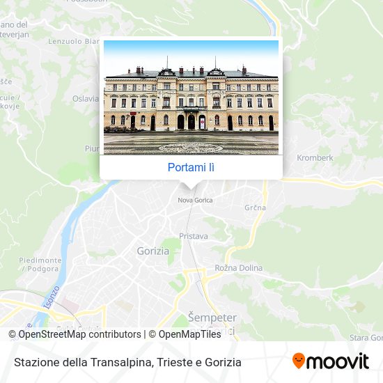 Mappa Stazione della Transalpina