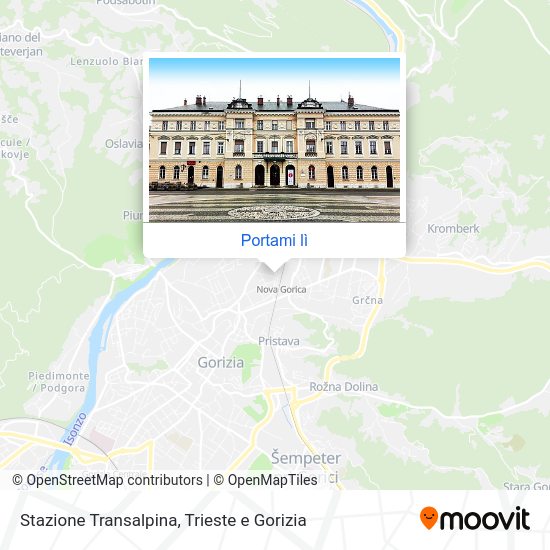 Mappa Stazione Transalpina