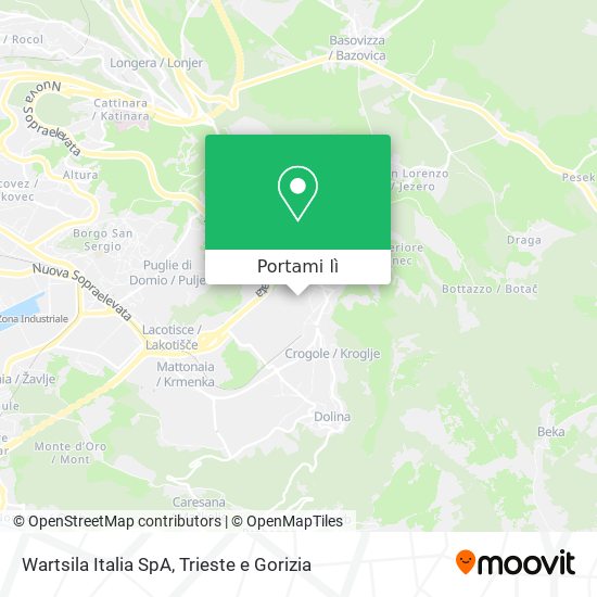 Mappa Wartsila Italia SpA