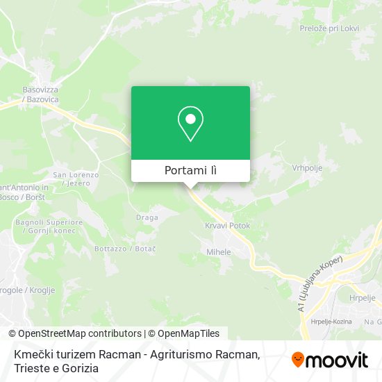 Mappa Kmečki turizem Racman - Agriturismo Racman