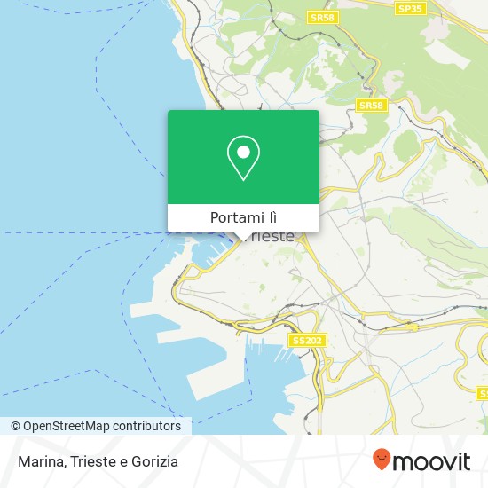 Mappa Marina, Via Luigi Cadorna, 6 34124 Trieste