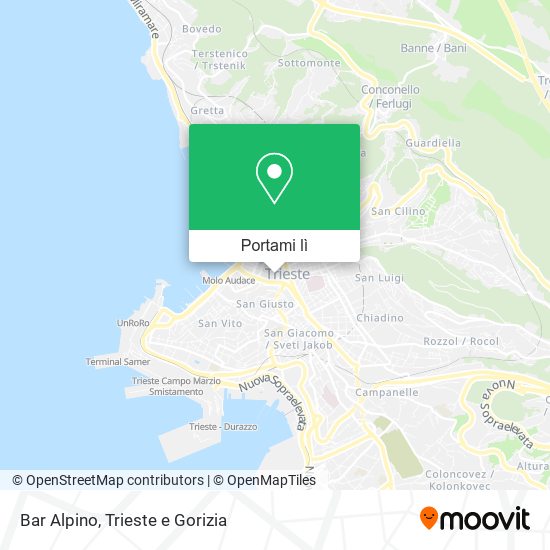 Mappa Bar Alpino