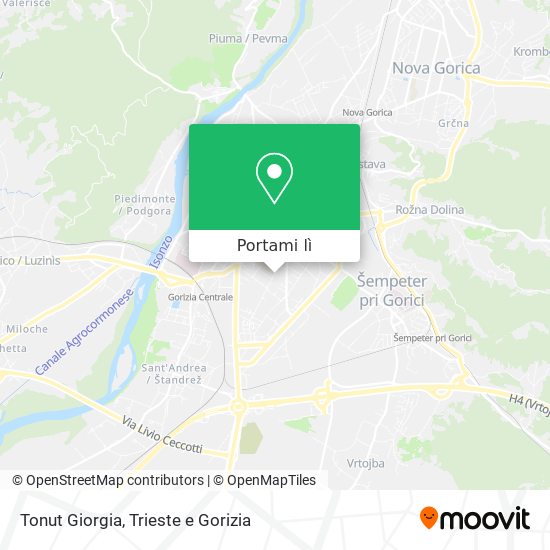 Mappa Tonut Giorgia