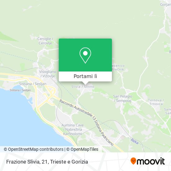 Mappa Frazione Slivia, 21