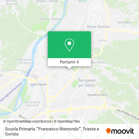 Mappa Scuola Primaria ""Francesco Rismondo""