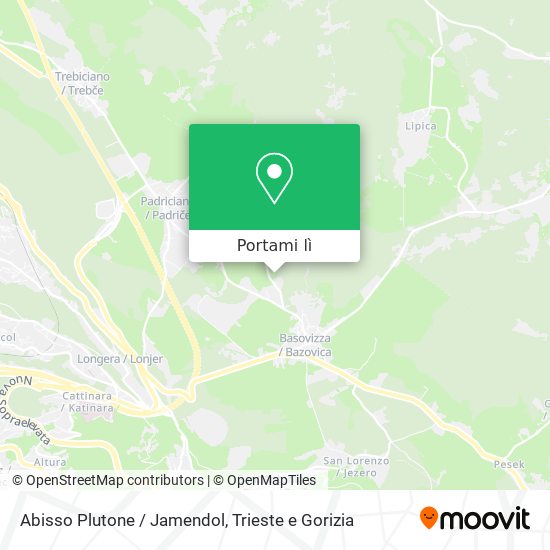 Mappa Abisso Plutone / Jamendol