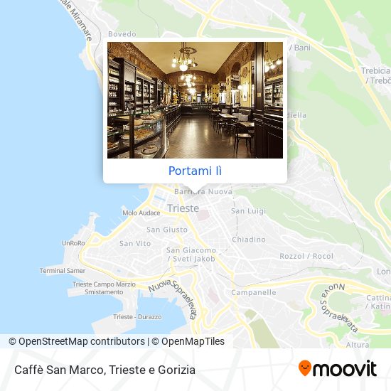 Mappa Caffè San Marco