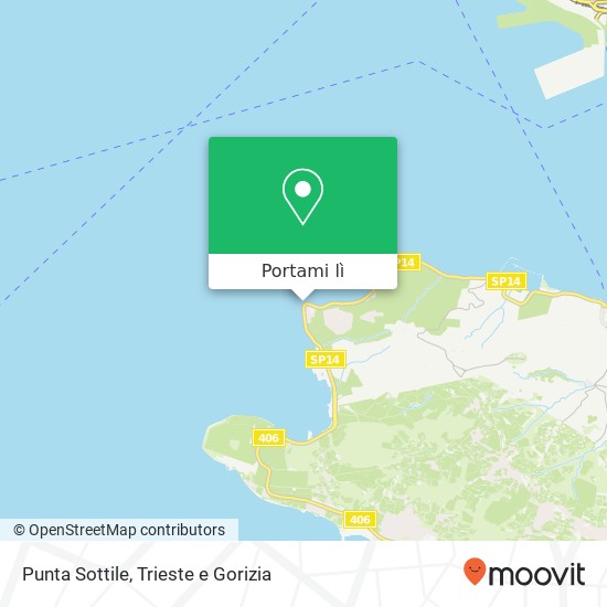 Mappa Punta Sottile
