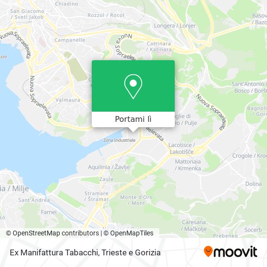 Mappa Ex Manifattura Tabacchi