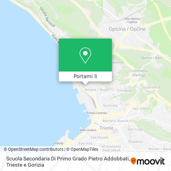 Mappa Scuola Secondaria Di Primo Grado Pietro Addobbati