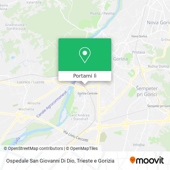 Mappa Ospedale San Giovanni Di Dio