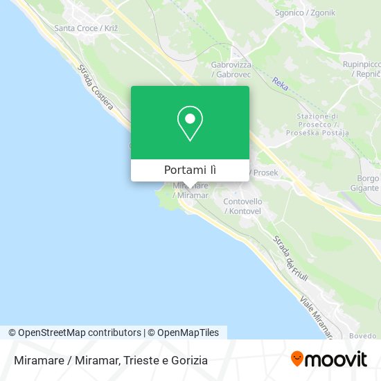 Mappa Miramare / Miramar