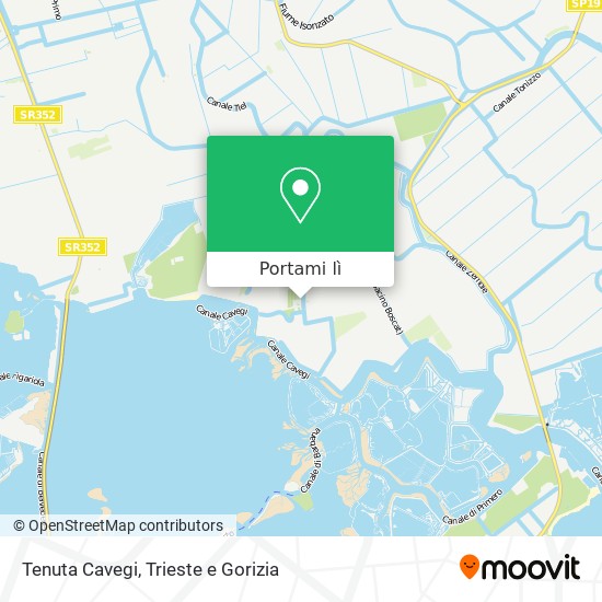 Mappa Tenuta Cavegi