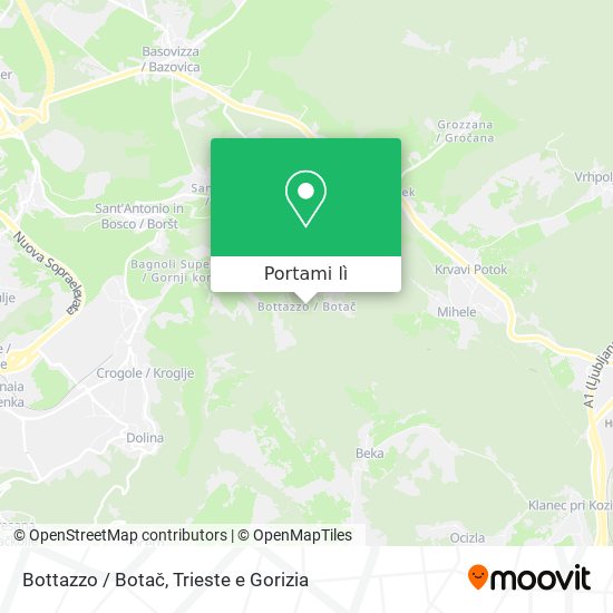 Mappa Bottazzo / Botač