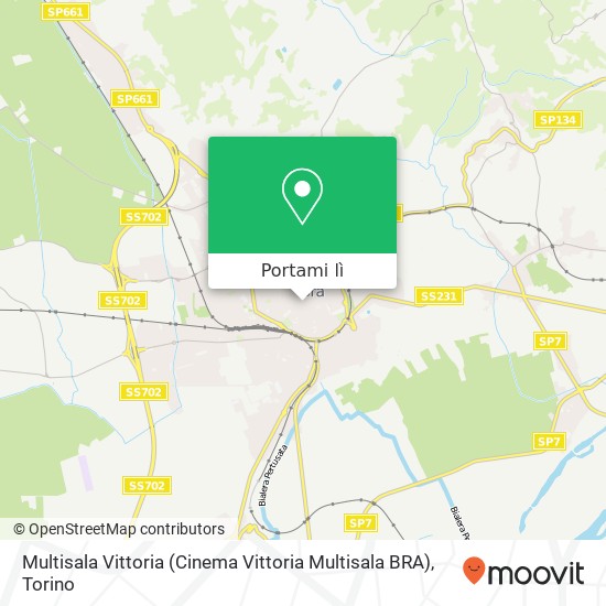 Mappa Multisala Vittoria (Cinema Vittoria Multisala BRA)