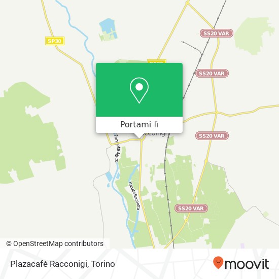 Mappa Plazacafè Racconigi