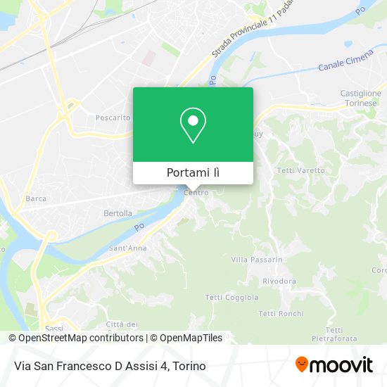 Mappa Via San Francesco D Assisi  4