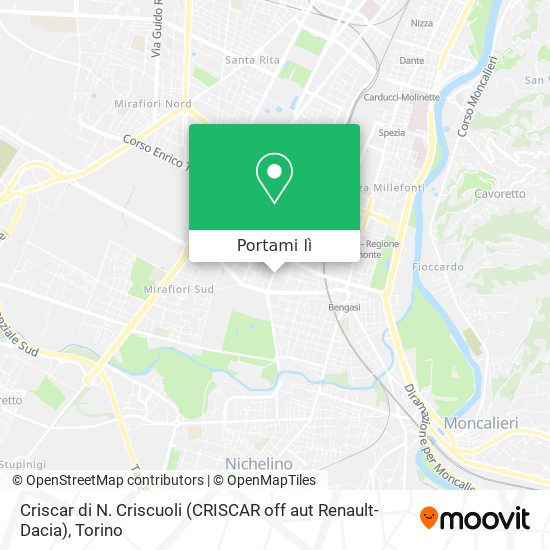 Mappa Criscar di N. Criscuoli (CRISCAR off aut Renault-Dacia)