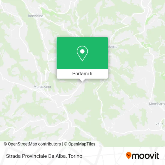 Mappa Strada Provinciale Da Alba