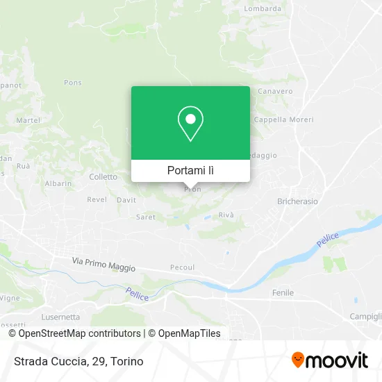 Mappa Strada Cuccia, 29