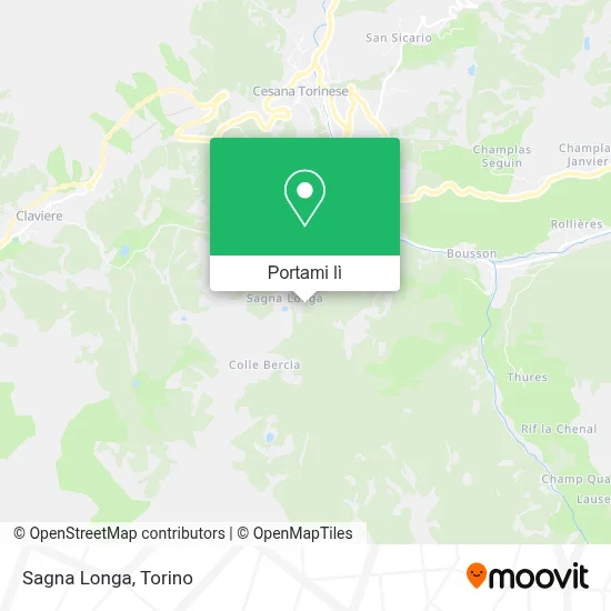 Mappa Sagna Longa