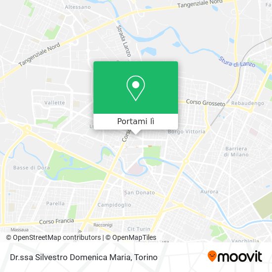 Mappa Dr.ssa Silvestro Domenica Maria