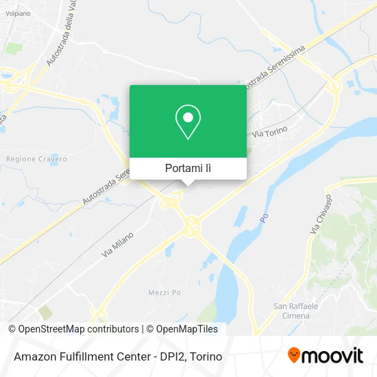 Mappa Amazon Fulfillment Center - DPI2