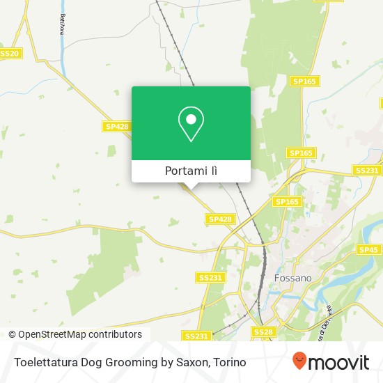 Mappa Toelettatura Dog Grooming by Saxon