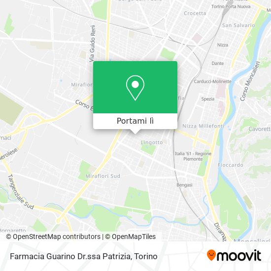 Mappa Farmacia Guarino Dr.ssa Patrizia