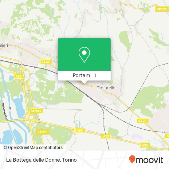 Mappa La Bottega delle Donne