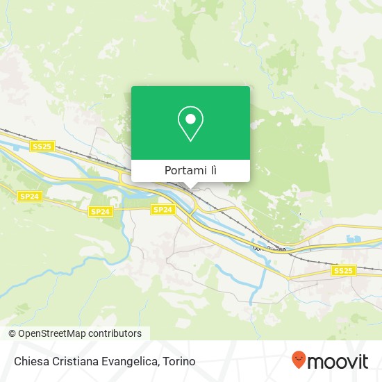 Mappa Chiesa Cristiana Evangelica