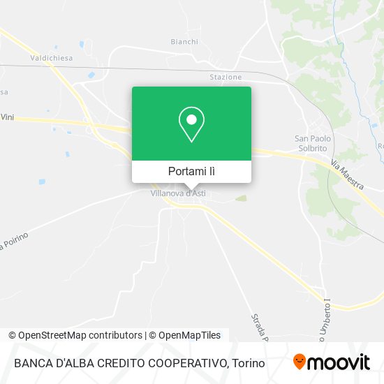 Mappa BANCA D'ALBA CREDITO COOPERATIVO